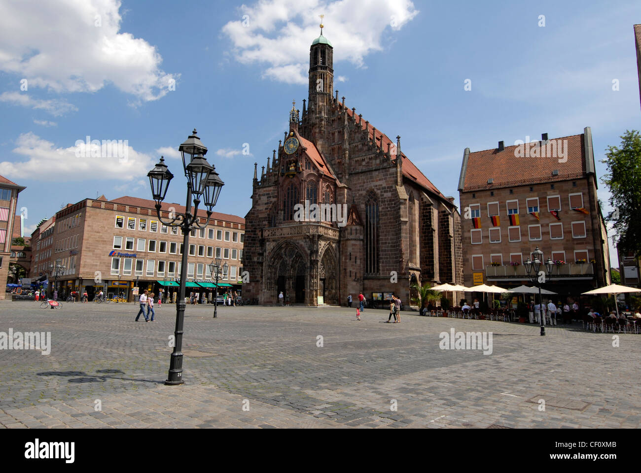 Nuremberg's main market square hi-res stock photography and images - Alamy