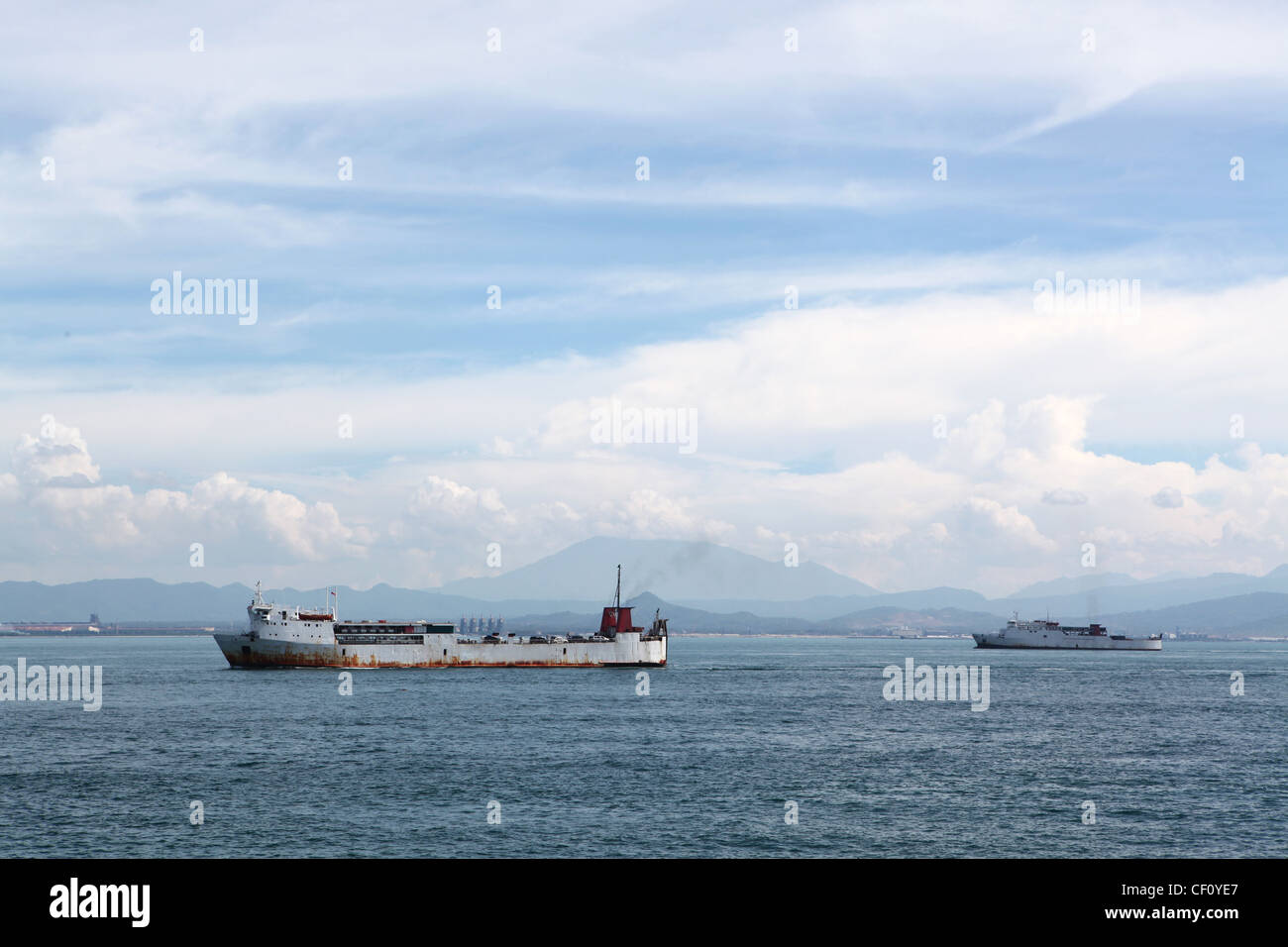 marine transportation Stock Photo