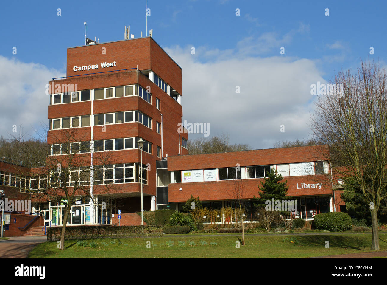 Campus West Welwyn Garden City Stock Photo 43662352 Alamy