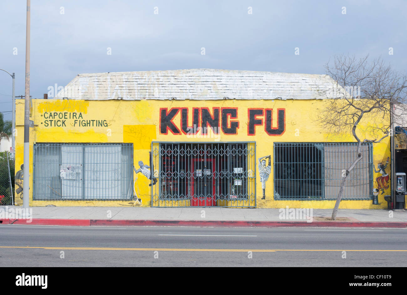 kung fu club in los angeles california Stock Photo Alamy