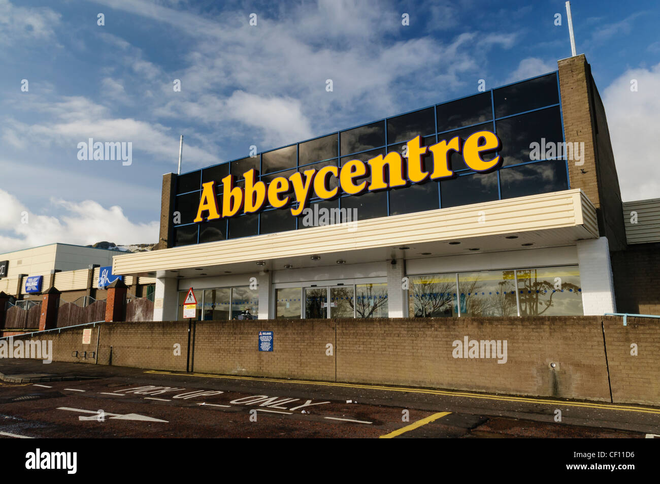 Abbeycentre Shopping Centre Stock Photo Alamy