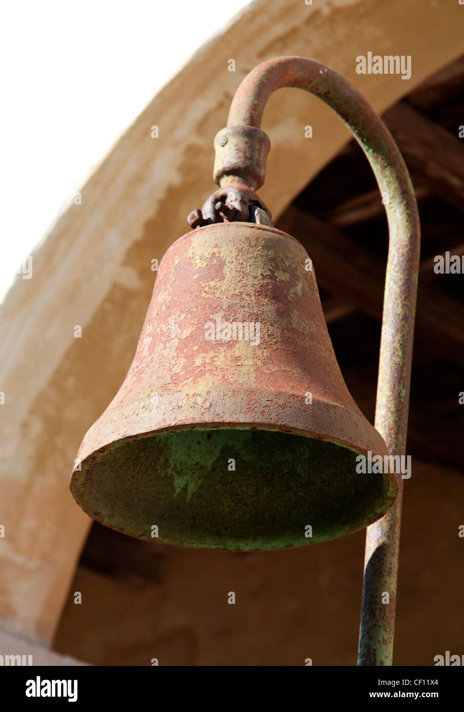 MISSION BELL,SANTA BARBARA,CALIFORNIA Stock Photo