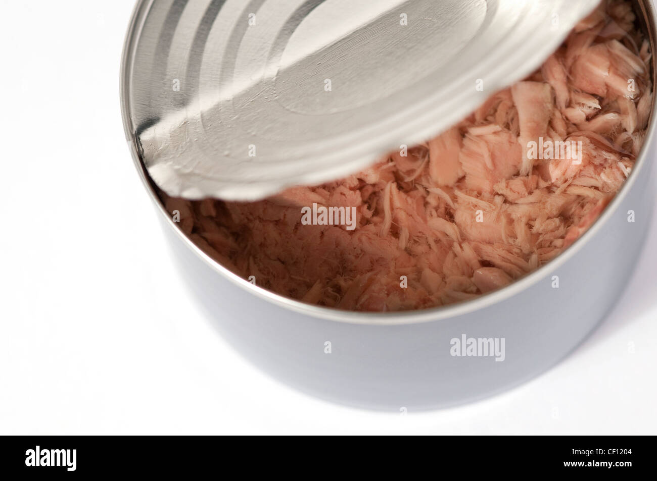 tin of tuna fish Stock Photo