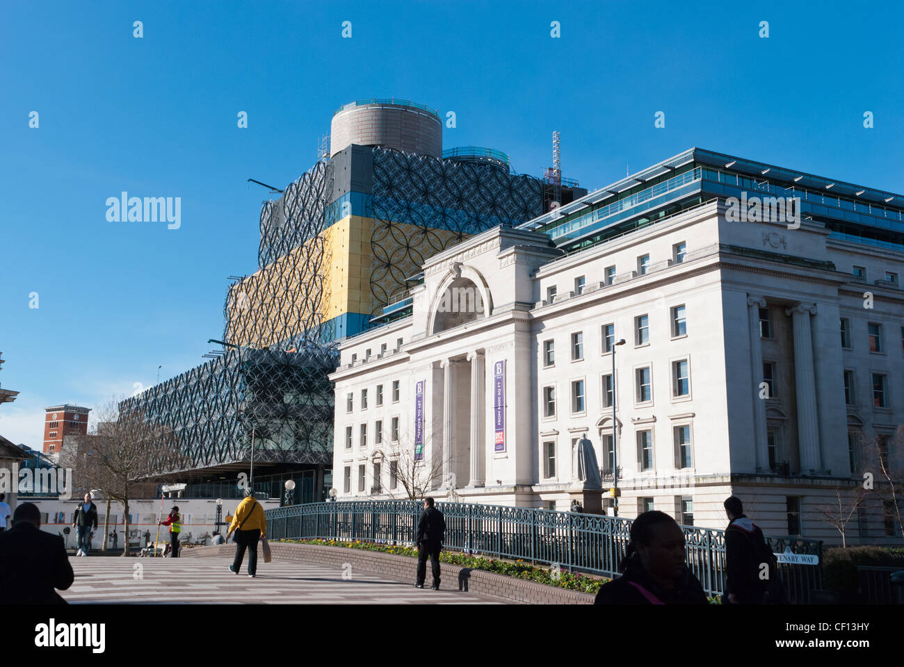 The new library of Birmingham takes shape next to baskerville house