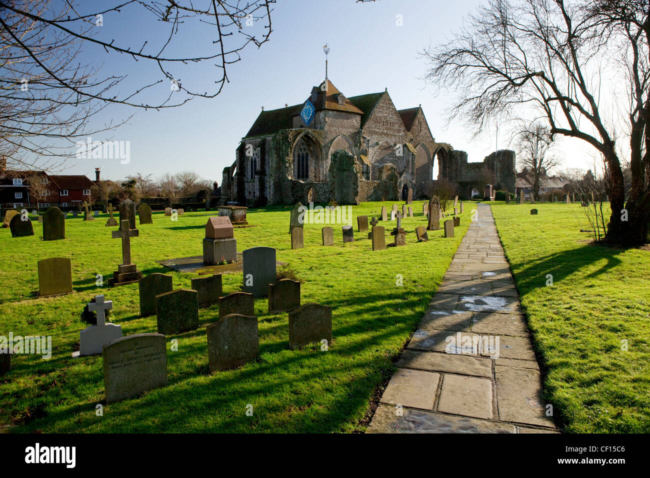 St Mary's church in Winchelsea East Sussex Stock Photo