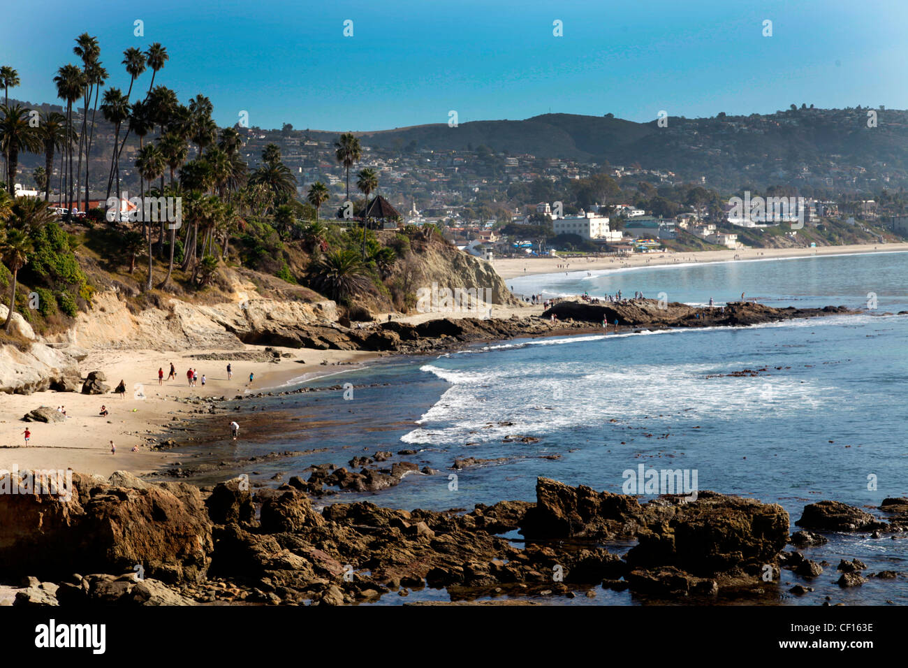 LAGUNA BEACH FROM HEISLER PARK,CALIFORNIA,USA Stock Photo - Alamy