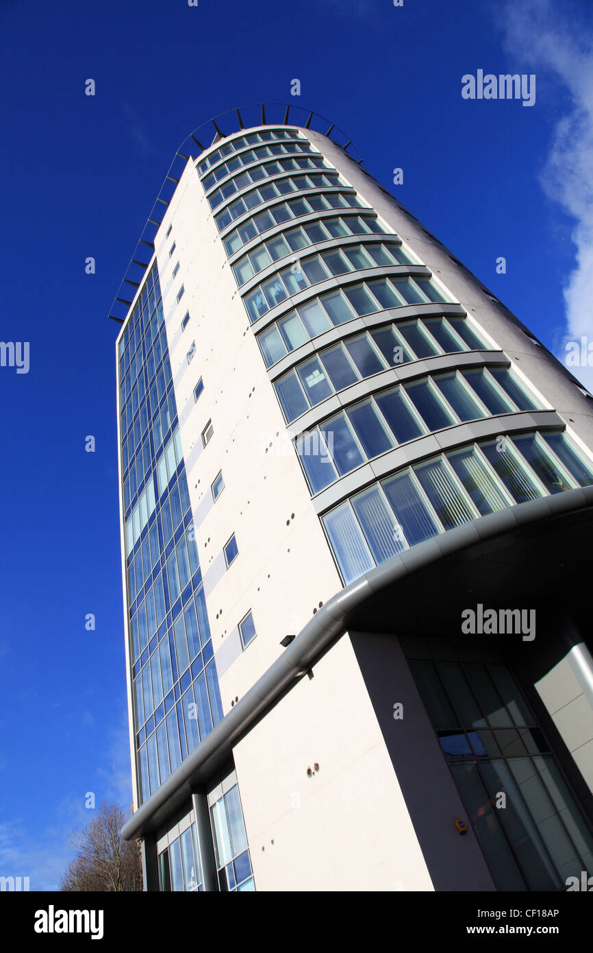 Modern office building at the foot of Forth Bank Newcastle upon Tyne