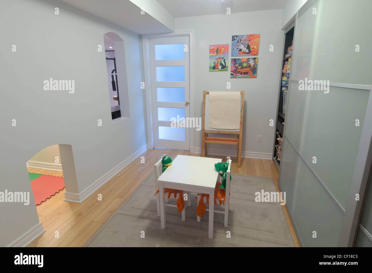 Children's play room in luxury residential home Stock Photo - Alamy