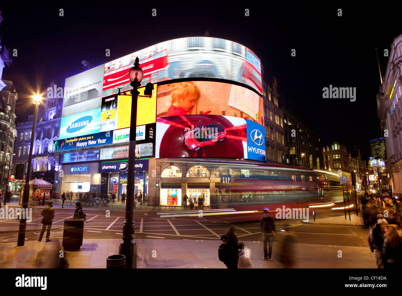 Piccadilly circus, London Stock Photo