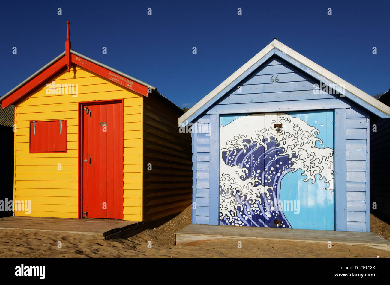 Brighton Beach, Melbourne, Australia Stock Photo Alamy