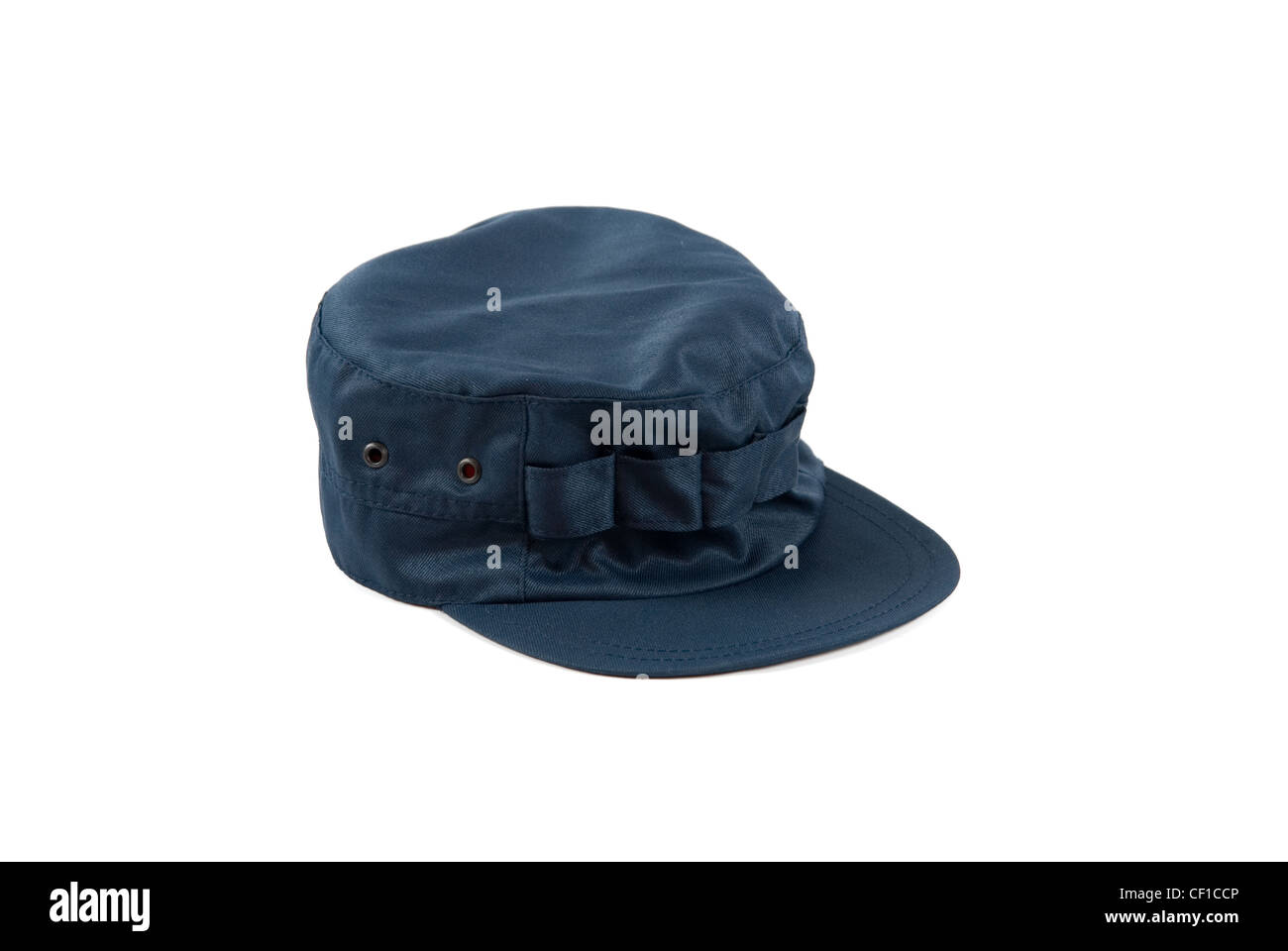blue cap isolated on a white background Stock Photo - Alamy