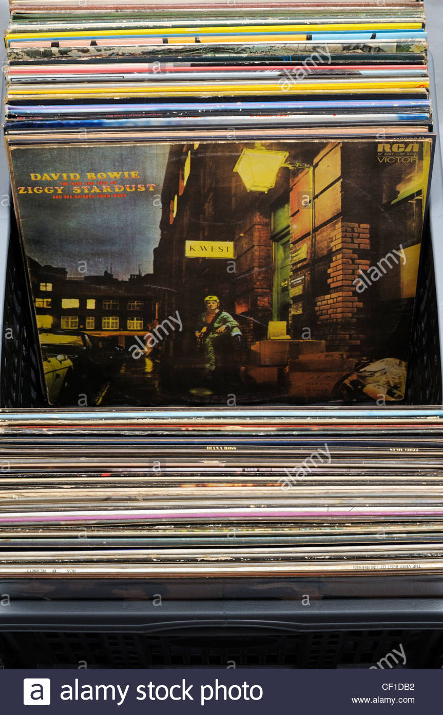 pic David Bowie Album Covers Ziggy Stardust alamy