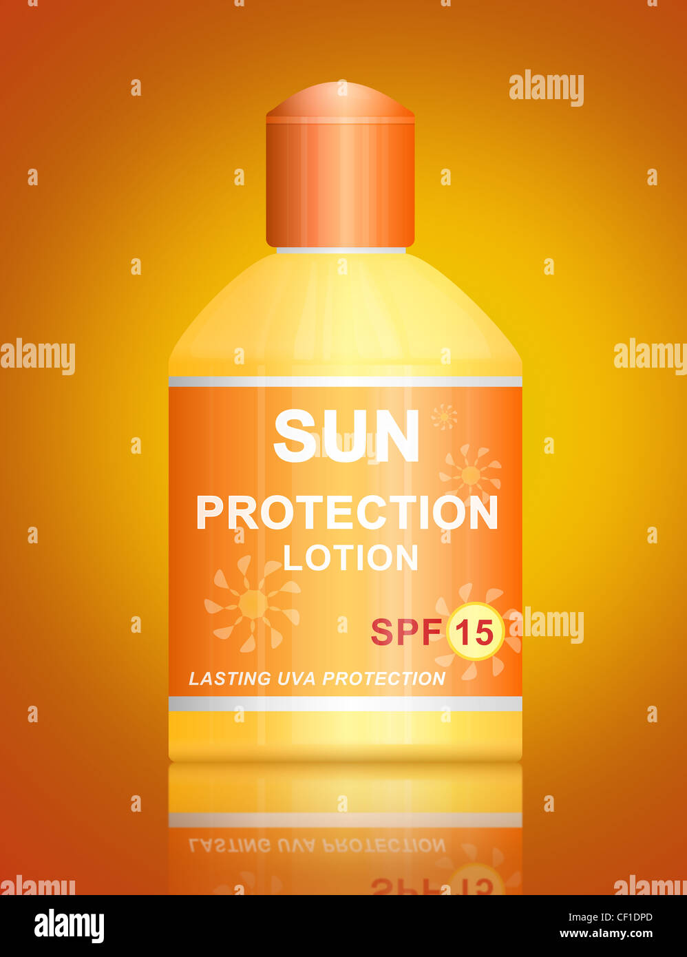 Sun block Stock Photo Alamy