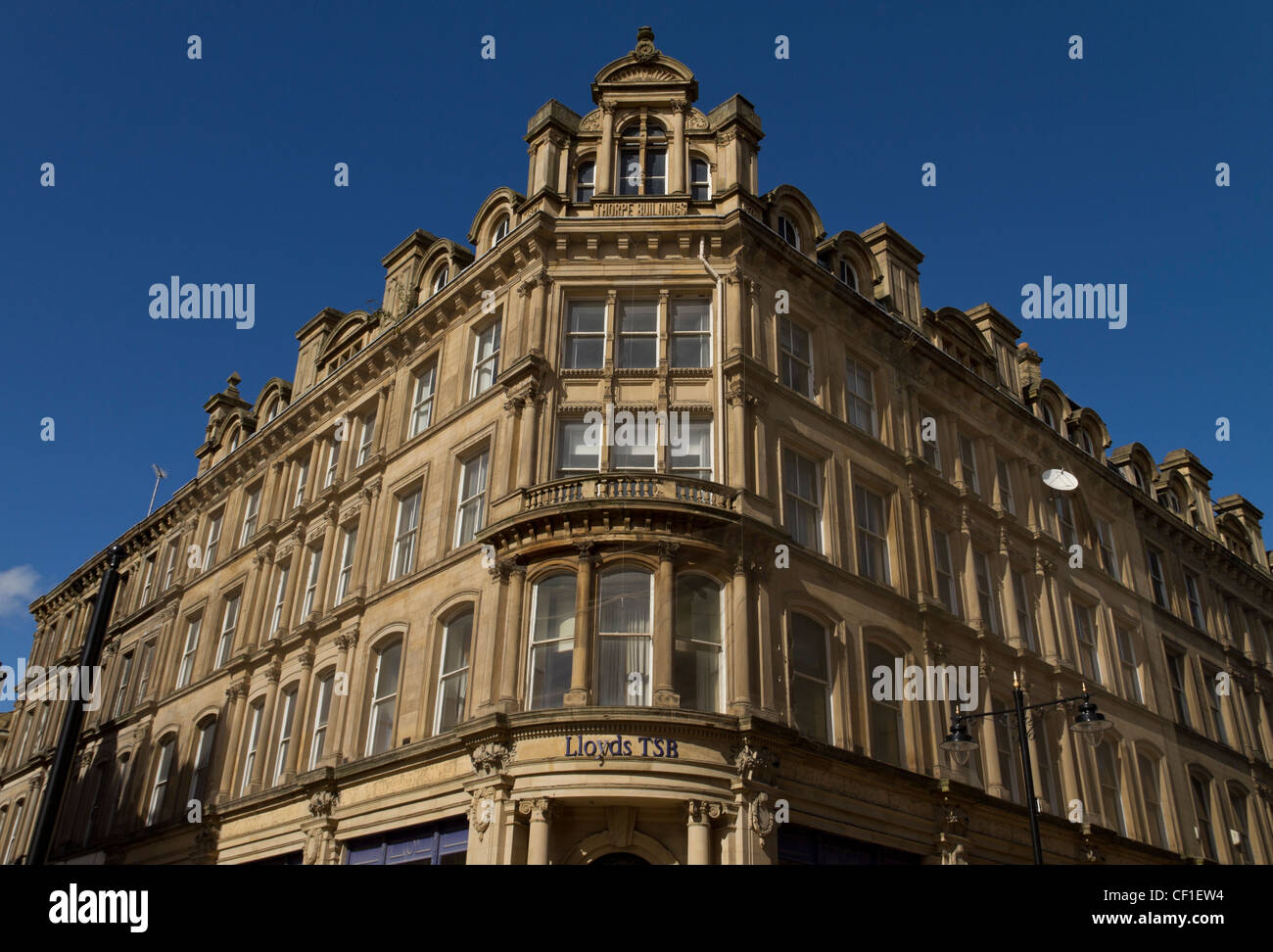 Thorpe Buildings on the corner of Ivegate and Tyrrel Street, Bradford