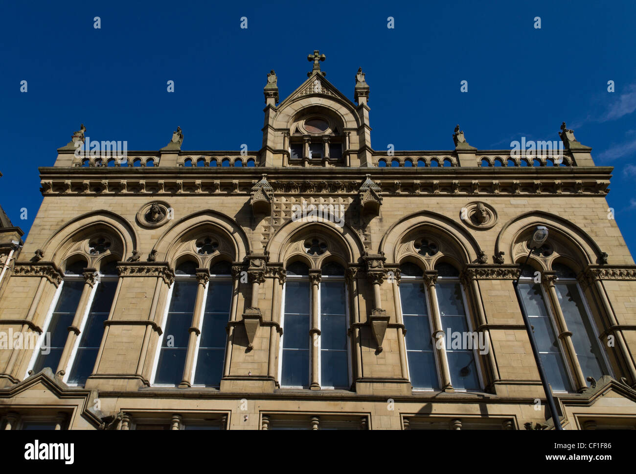 Church House, North Parade, Bradford, West Yorks. Built as The Church Institute 1871/73 and included a library and lecture hall. Stock Photo