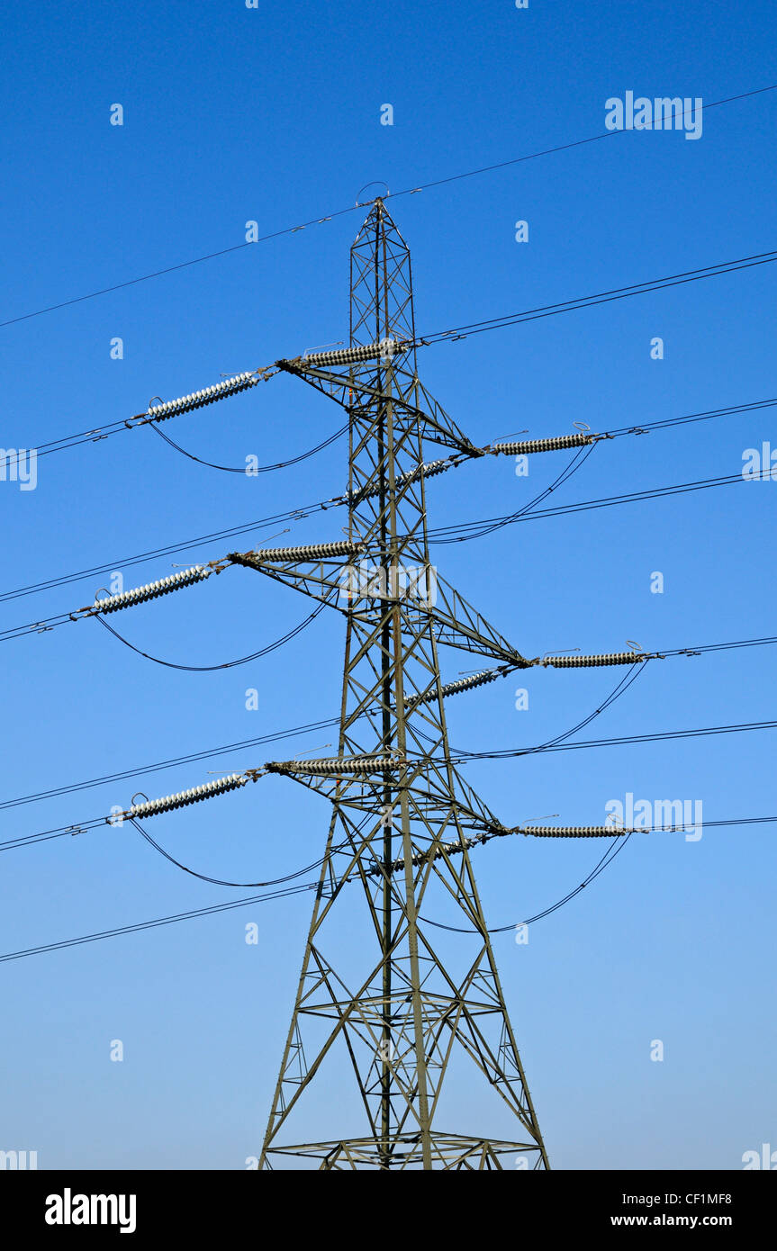 Electricity pylon, London, United Kingdom Stock Photo Alamy