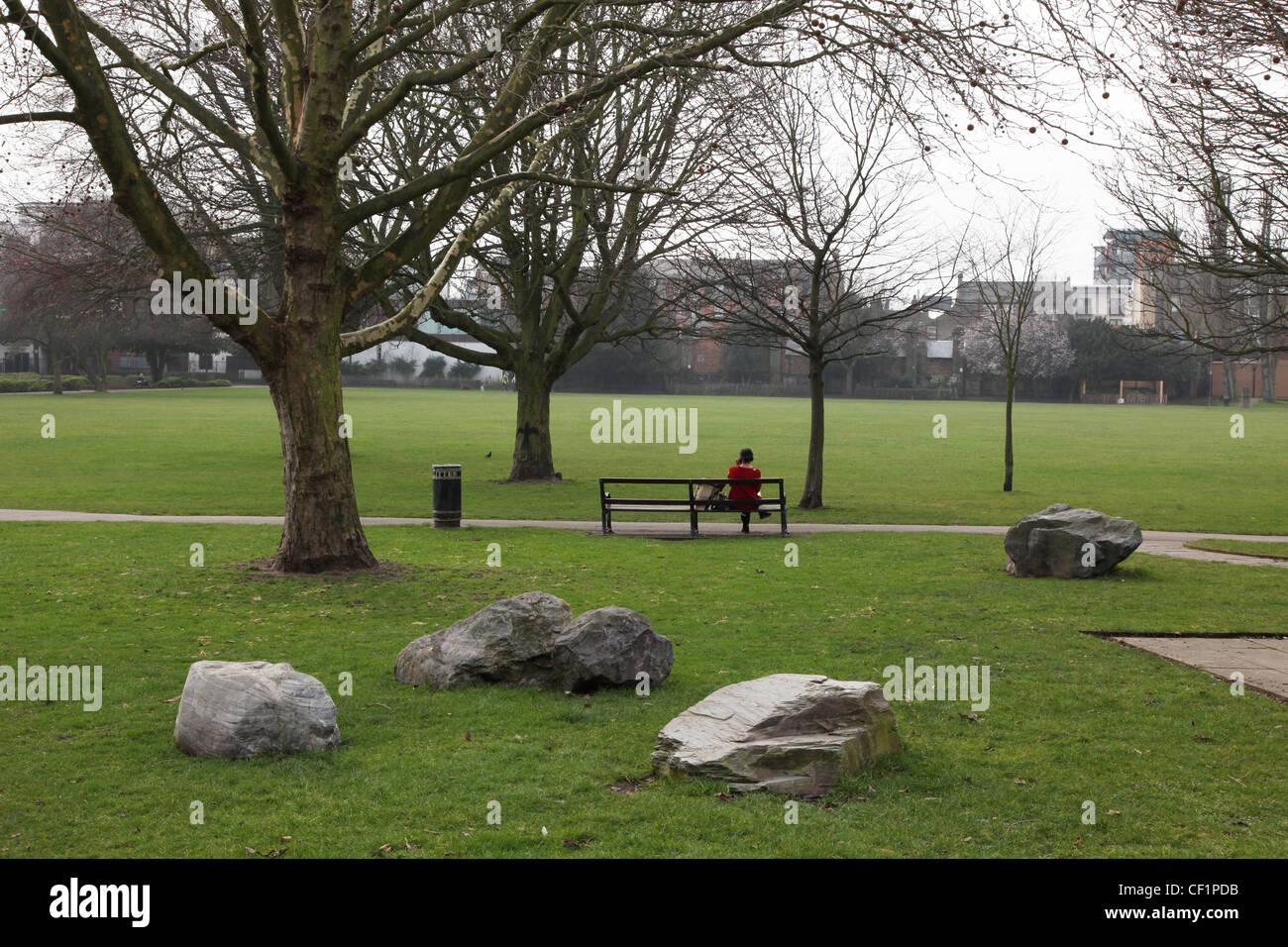 Kilburn Grange Park Stock Photo Alamy