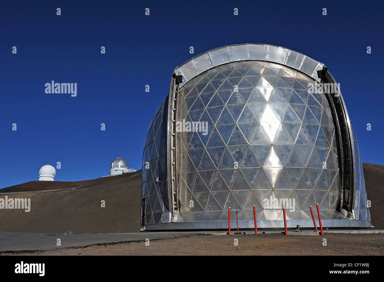 W.M. Keck Observatory on Mauna Kea Volcano, Big Island, Hawaii Islands
