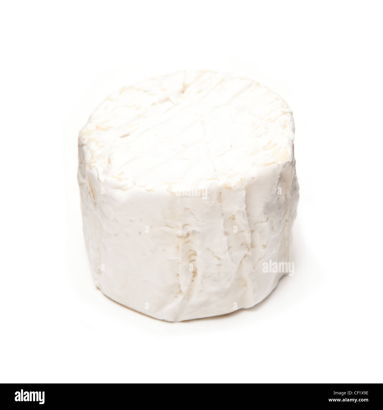 French Chaourice cheese isolated on a white studio background Stock ...
