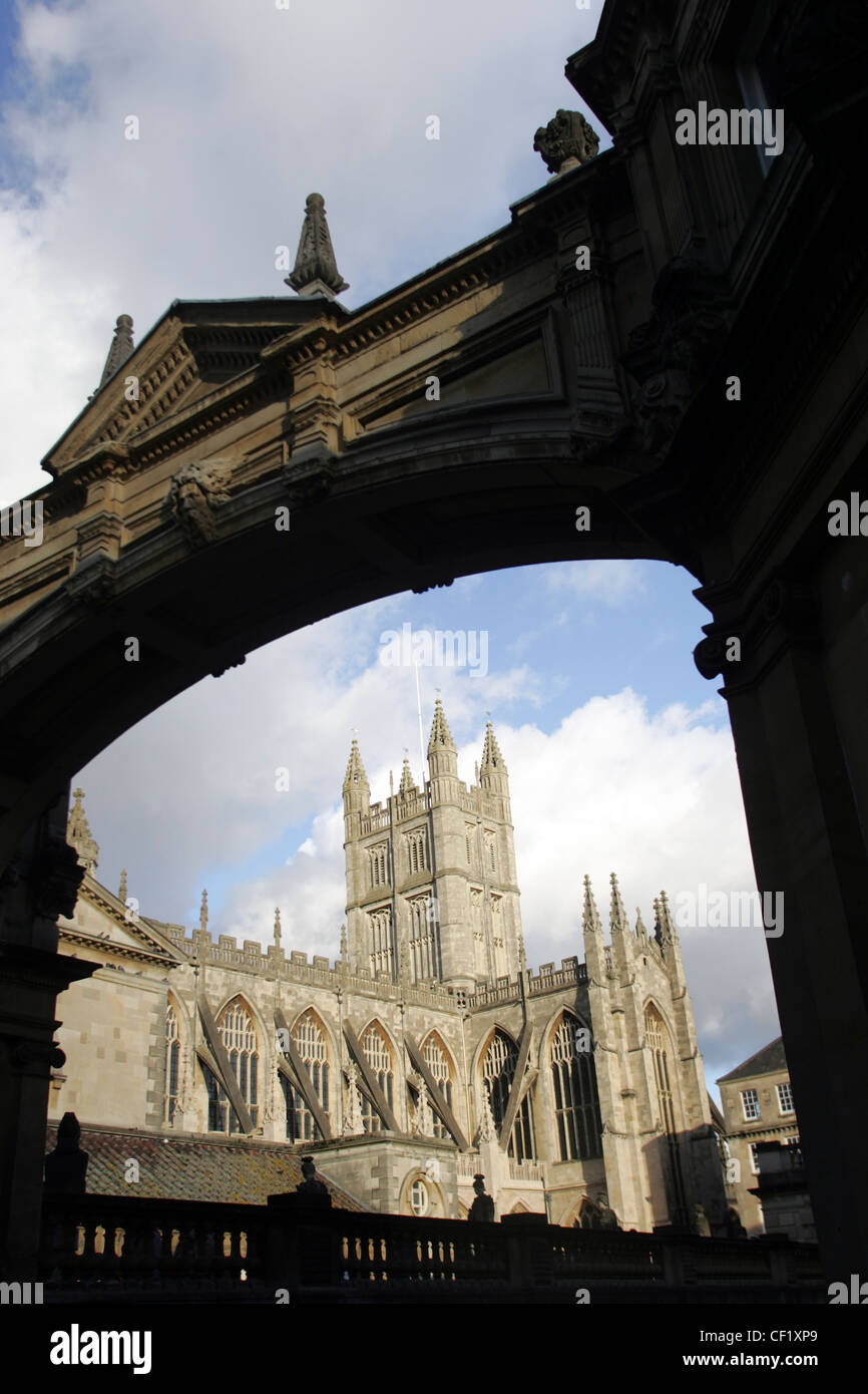 Bath abbey’s tower hi-res stock photography and images - Alamy