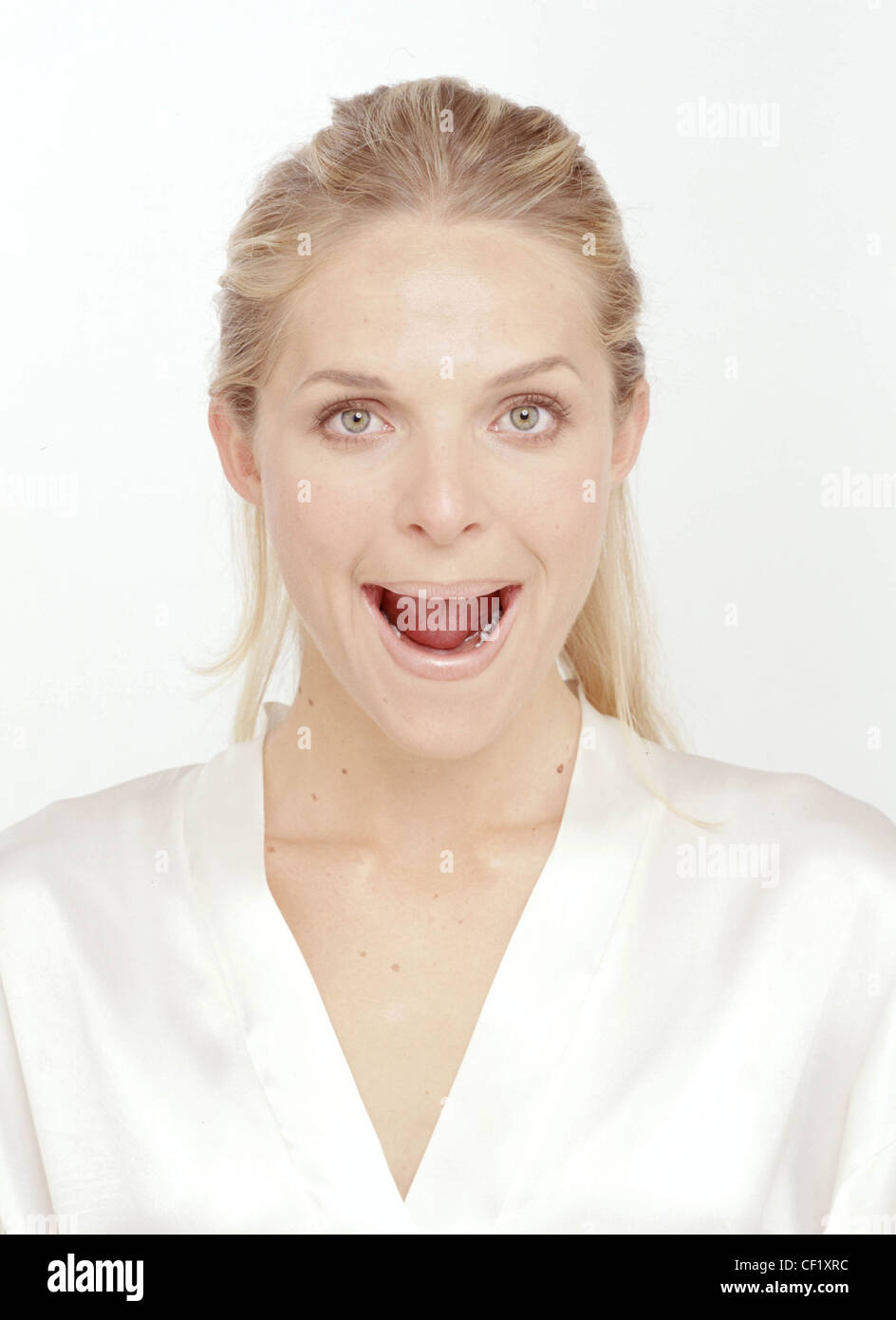 Pulling off robe hi-res stock photography and images - Alamy