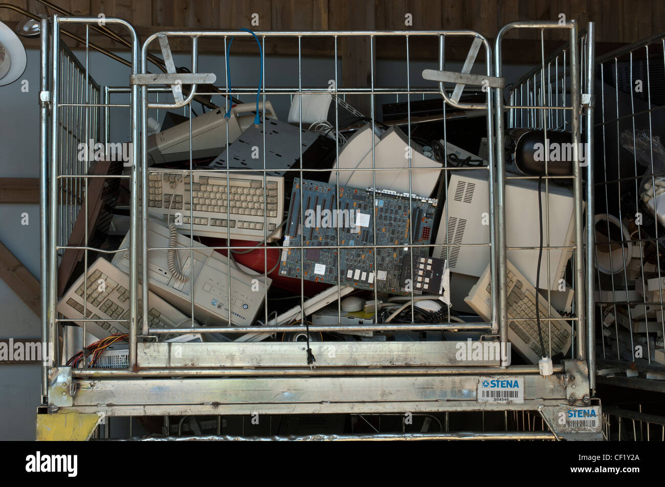 Recycling of electronic waste Stock Photo Alamy