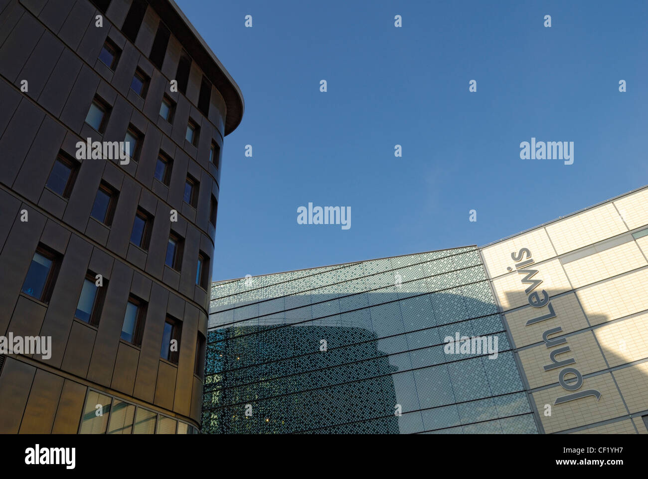 The new John Lewis store at the St David's development in Cardiff. St