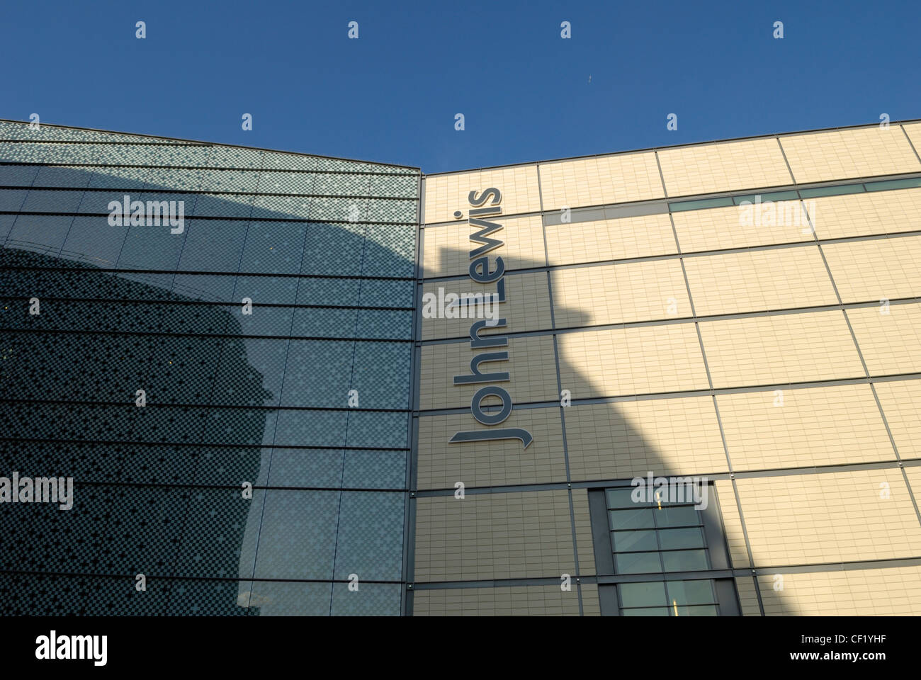 The new John Lewis store at the St David's development in Cardiff. St