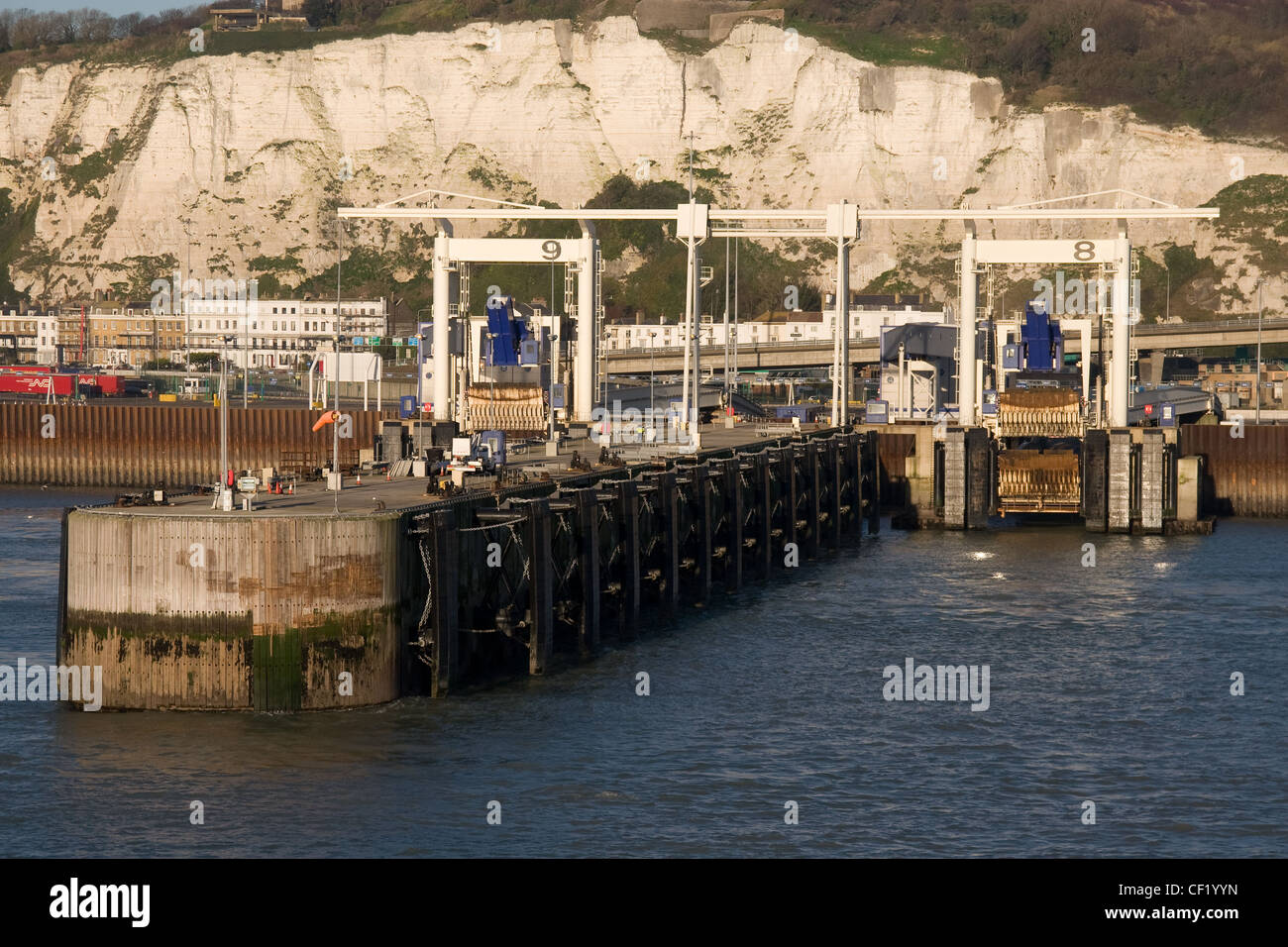 Port of Dover Harbour Stock Photo Alamy