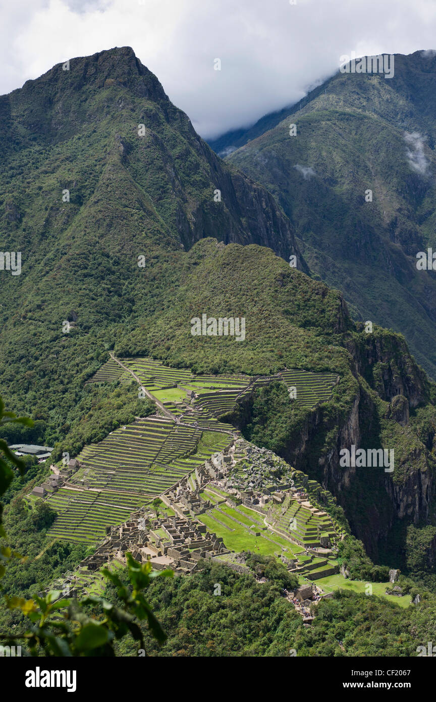 The Historic Lost City Of Inca Machu Picchu; Peru Stock Photo - Alamy