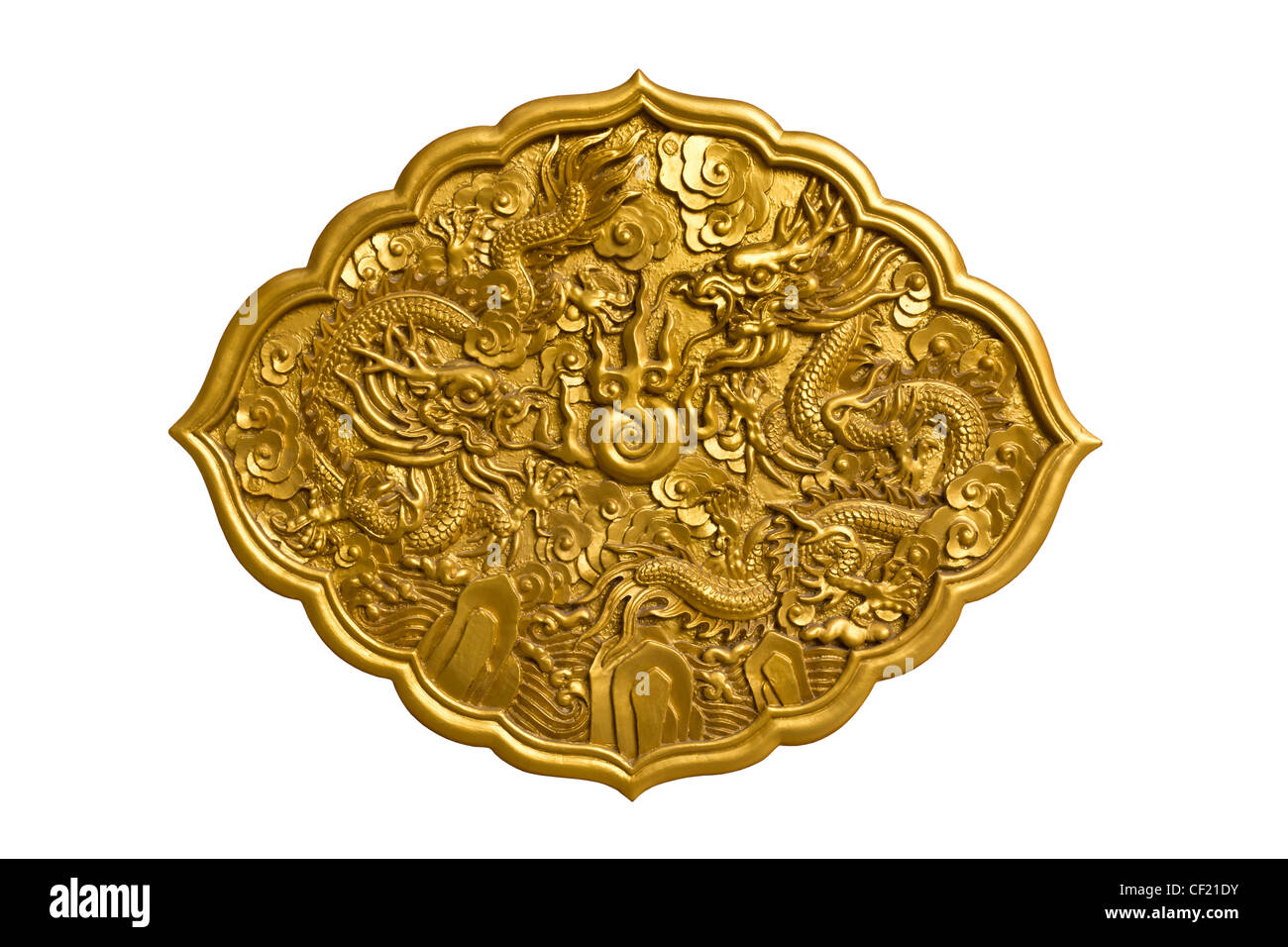 Chinese dragon image isolated on white background Stock Photo - Alamy