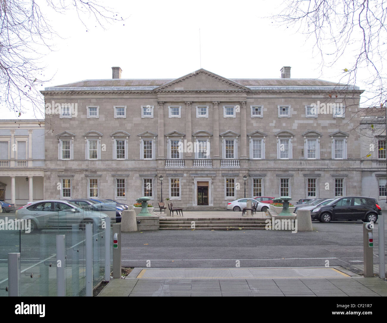 leinster house in dublin Stock Photo