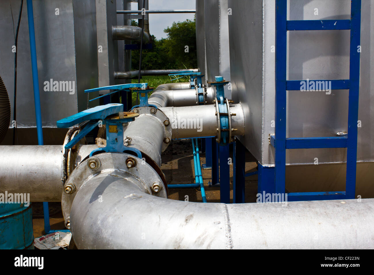Industrial Pipeline Stock Photo Alamy