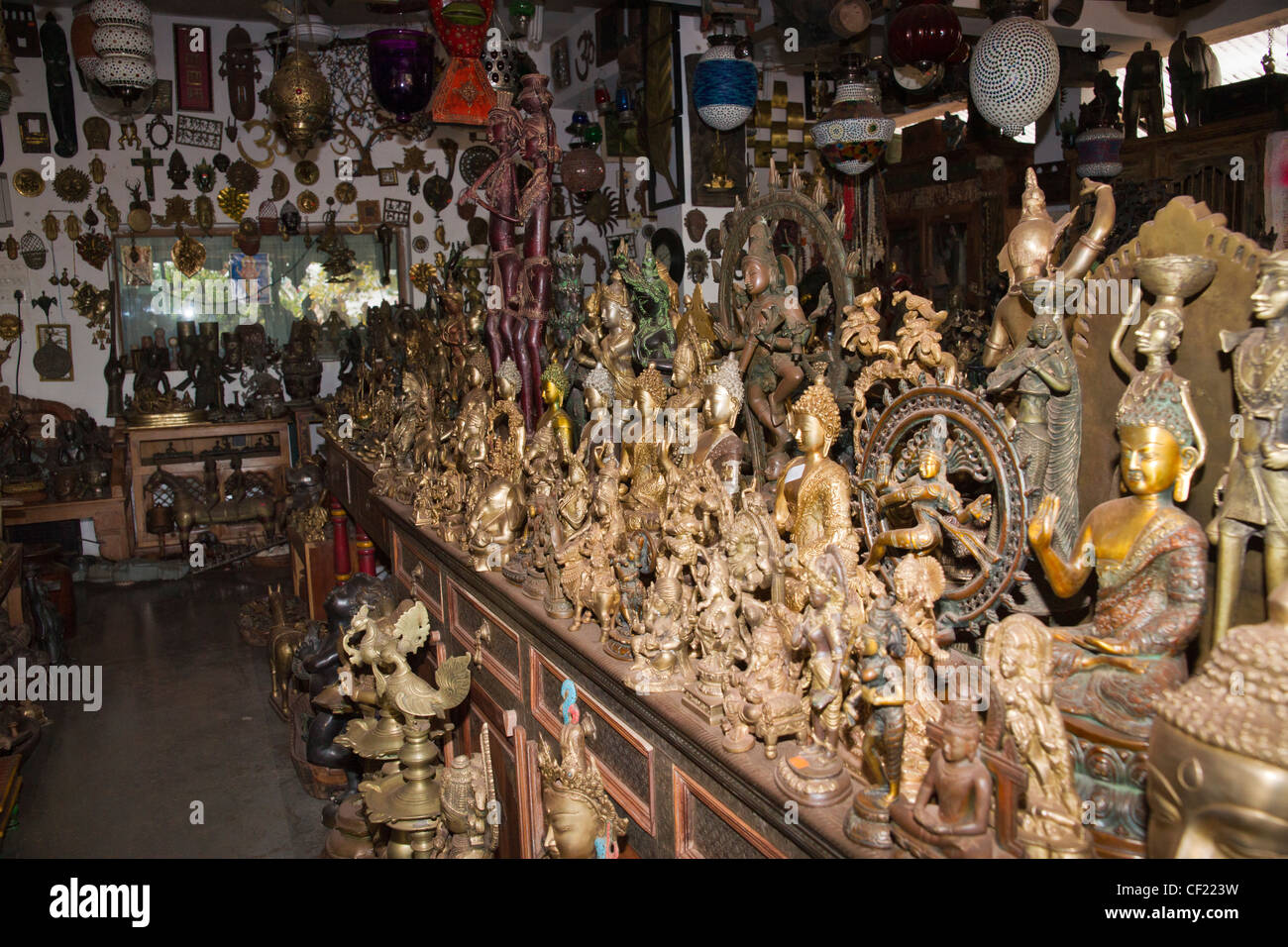 Asian artifacts and antiques. Stock Photo