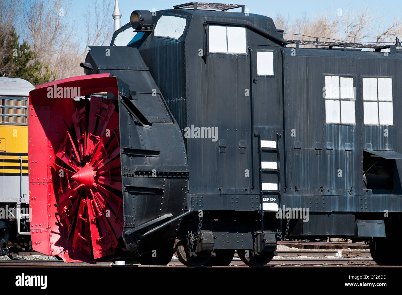 Train snow plow hires stock photography and images Alamy