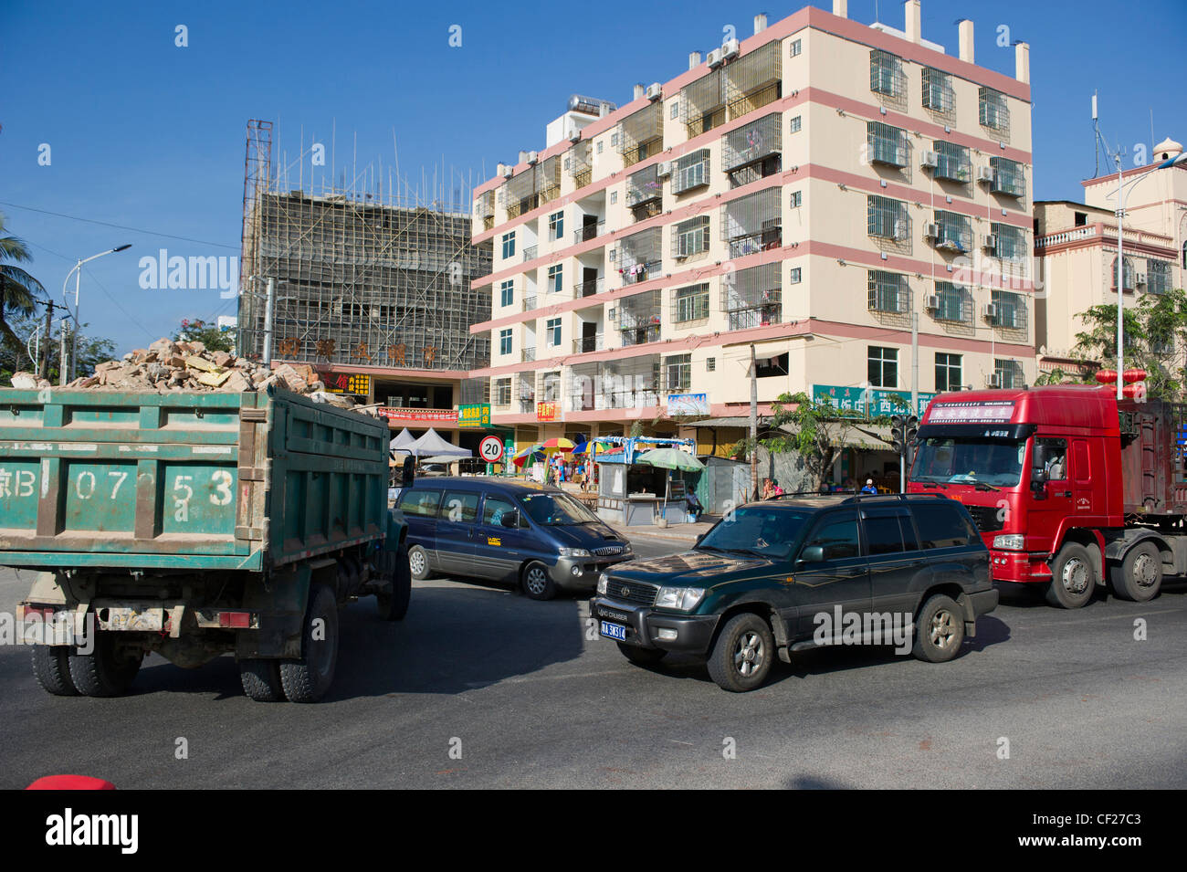 Sanya, Hainan province of southern China. 15//2/2012 Stock Photo