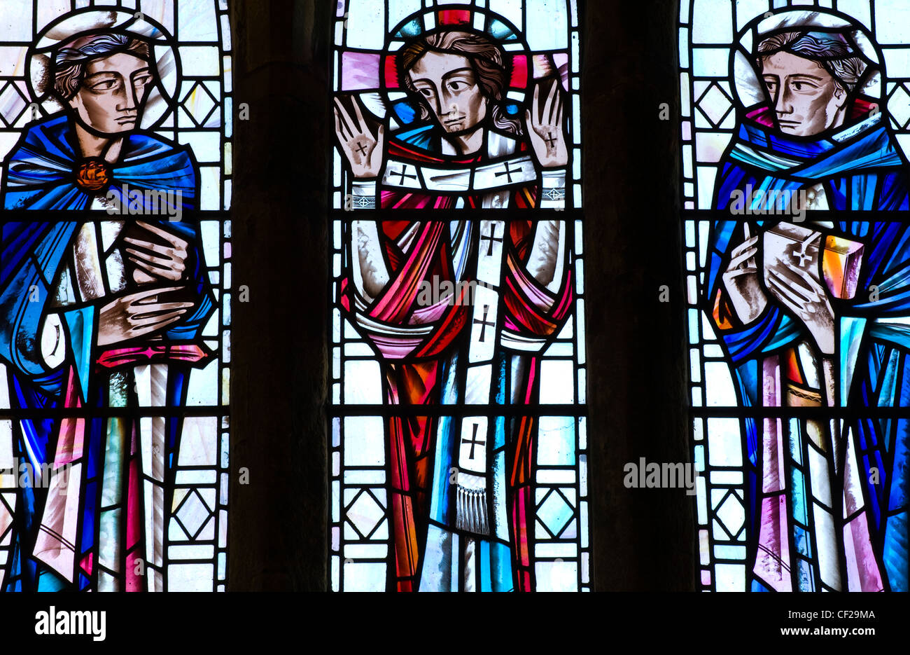 Stained Glass Window St Pauls High Resolution Stock Photography And Images Alamy