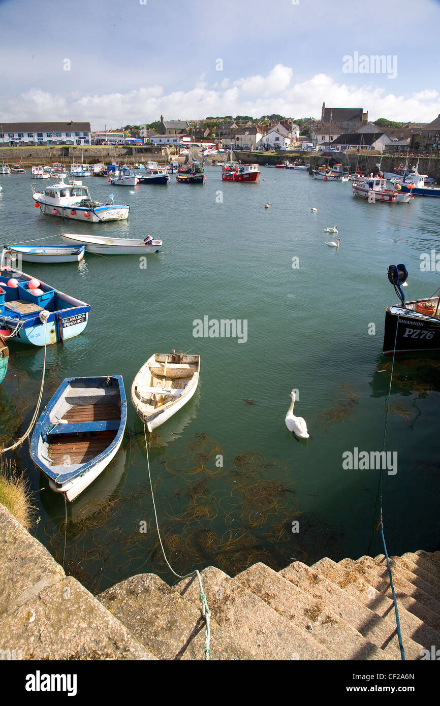 Porthleven boats hires stock photography and images Alamy