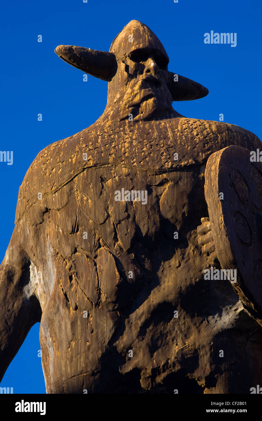 Statues in the Viking Shopping Centre, Jarrow known locally as "Plum