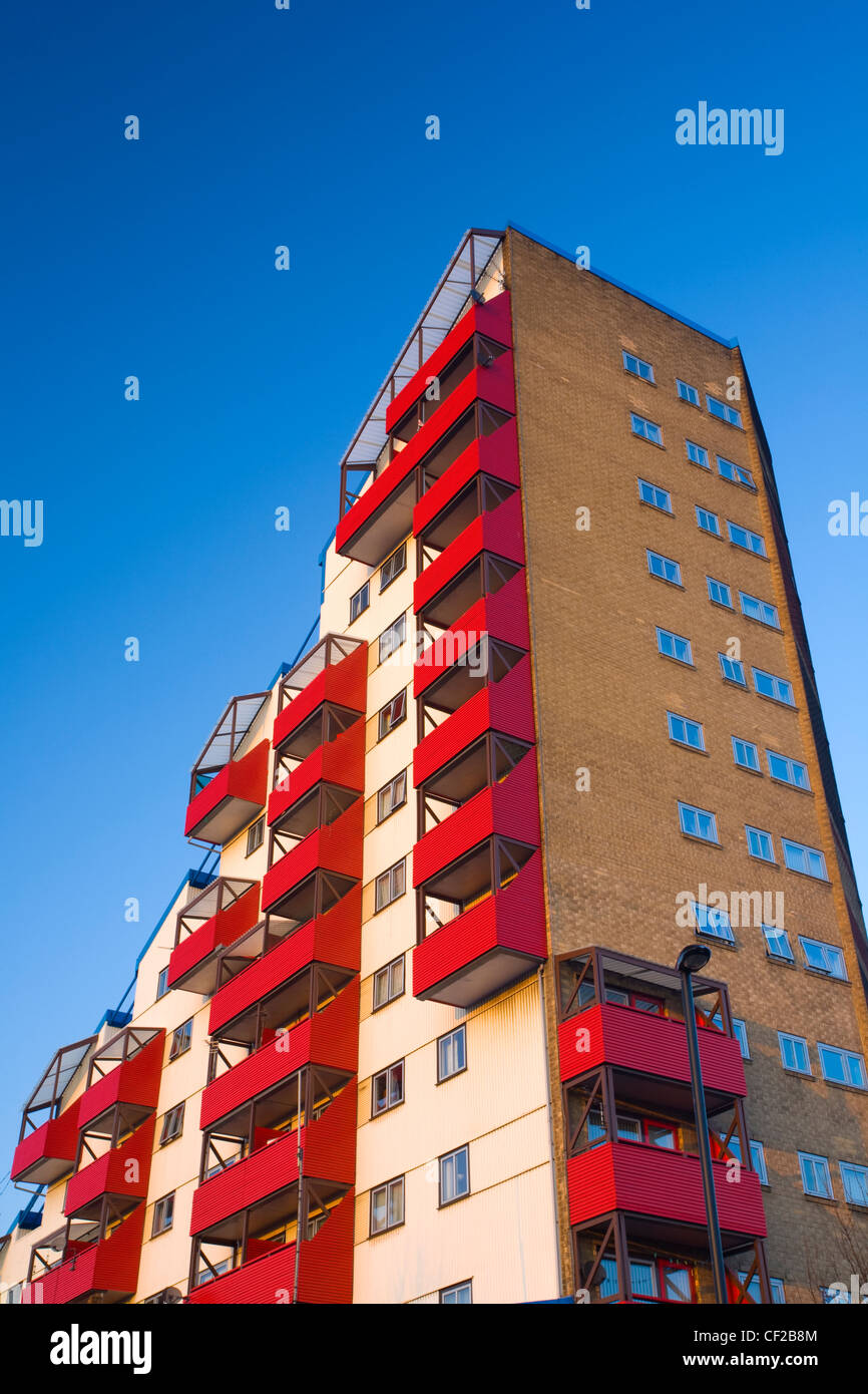 Tom Collins House forms part of the Byker Wall, an award winning design