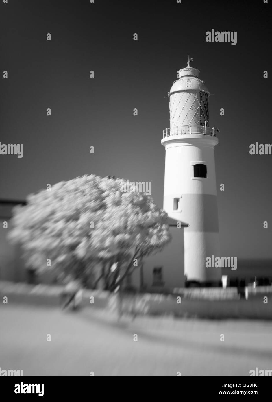 Souter Lighthouse, the world's first electric lighthouse Stock Photo