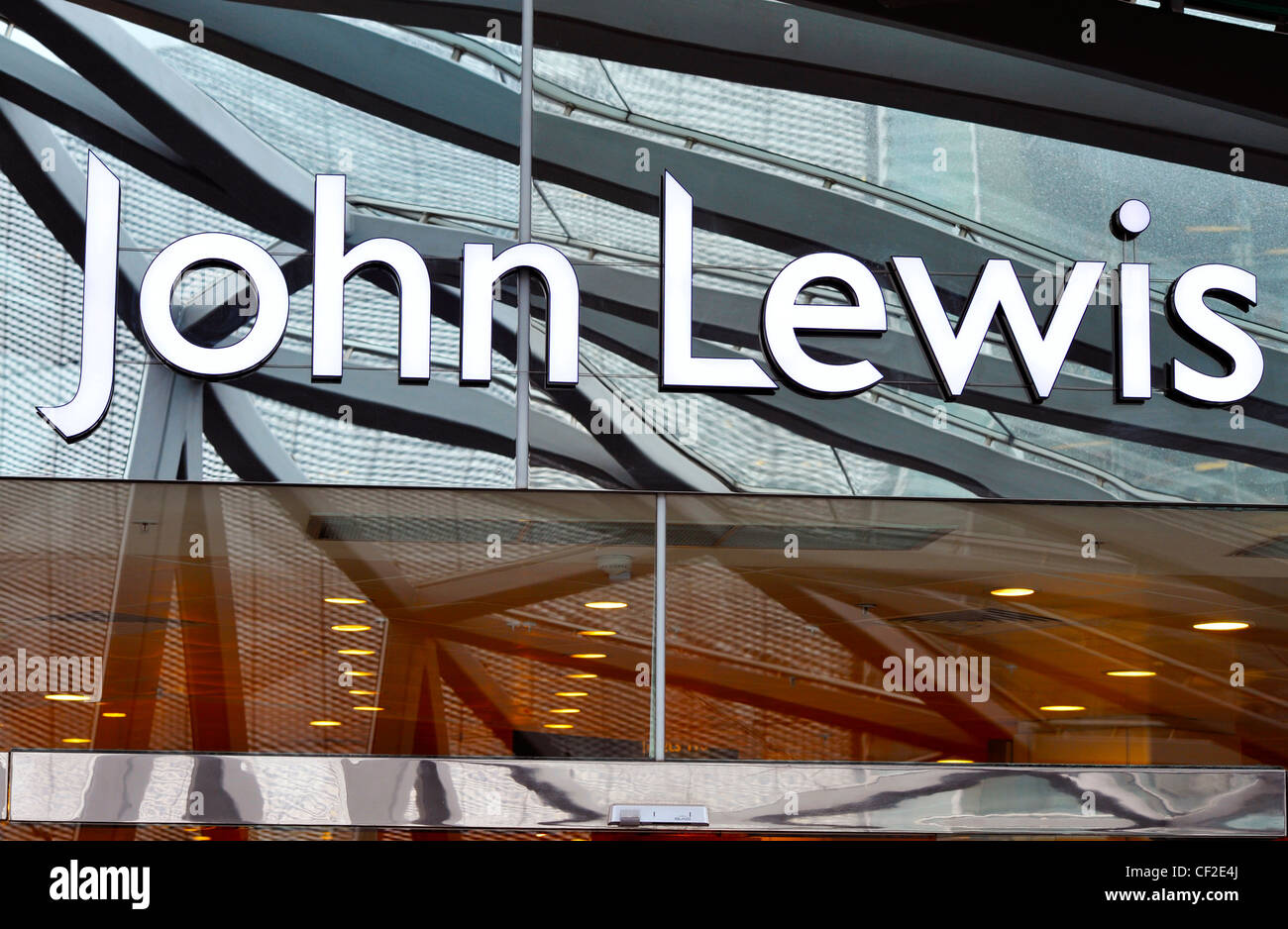 John Lewis store in Leicester Stock Photo Alamy