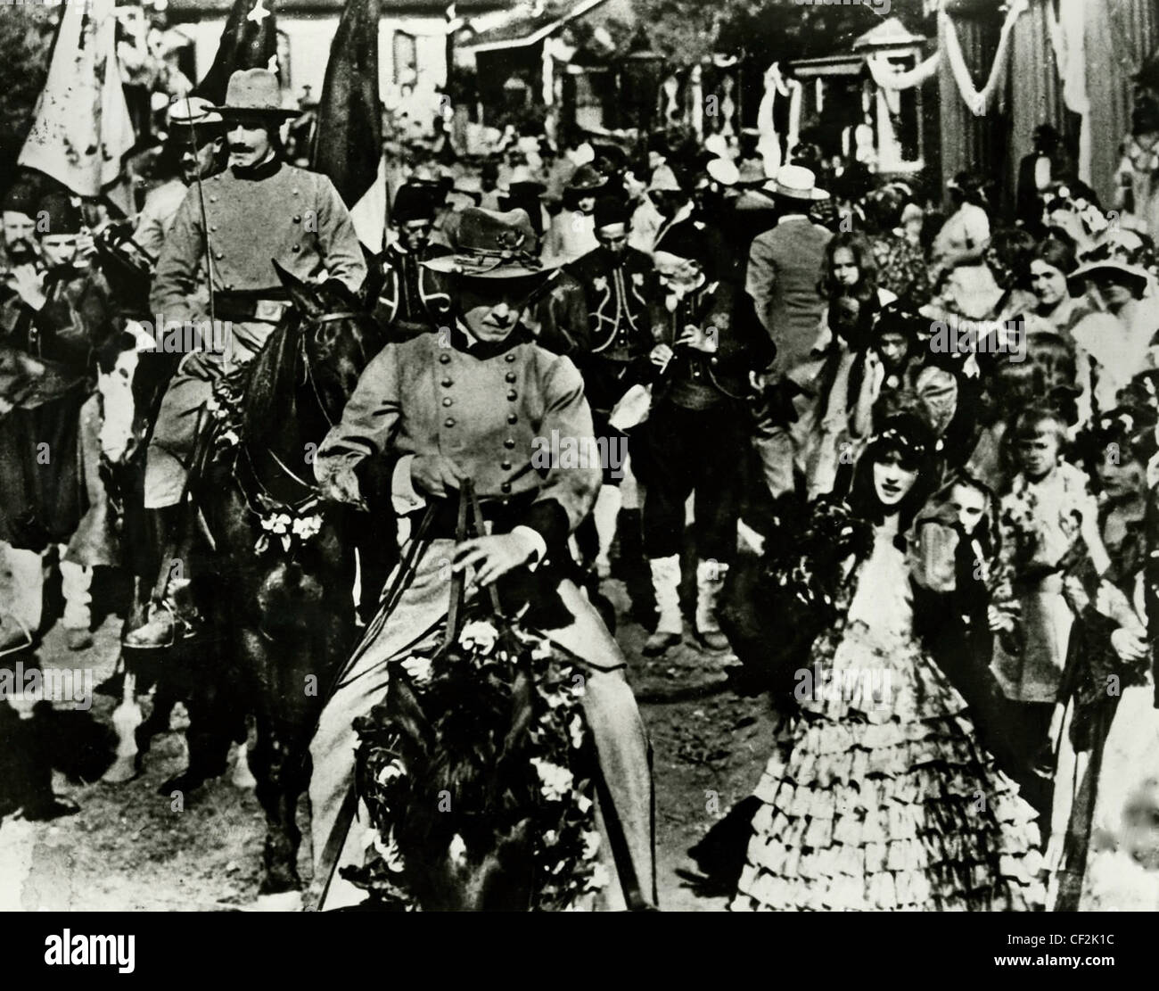 THE BIRTH OF A NATION (1915) HENRY B. WALTHALL D.W. GRIFFITH (DIR) 008 MOVIESTORE COLLECTION LTD Stock Photo