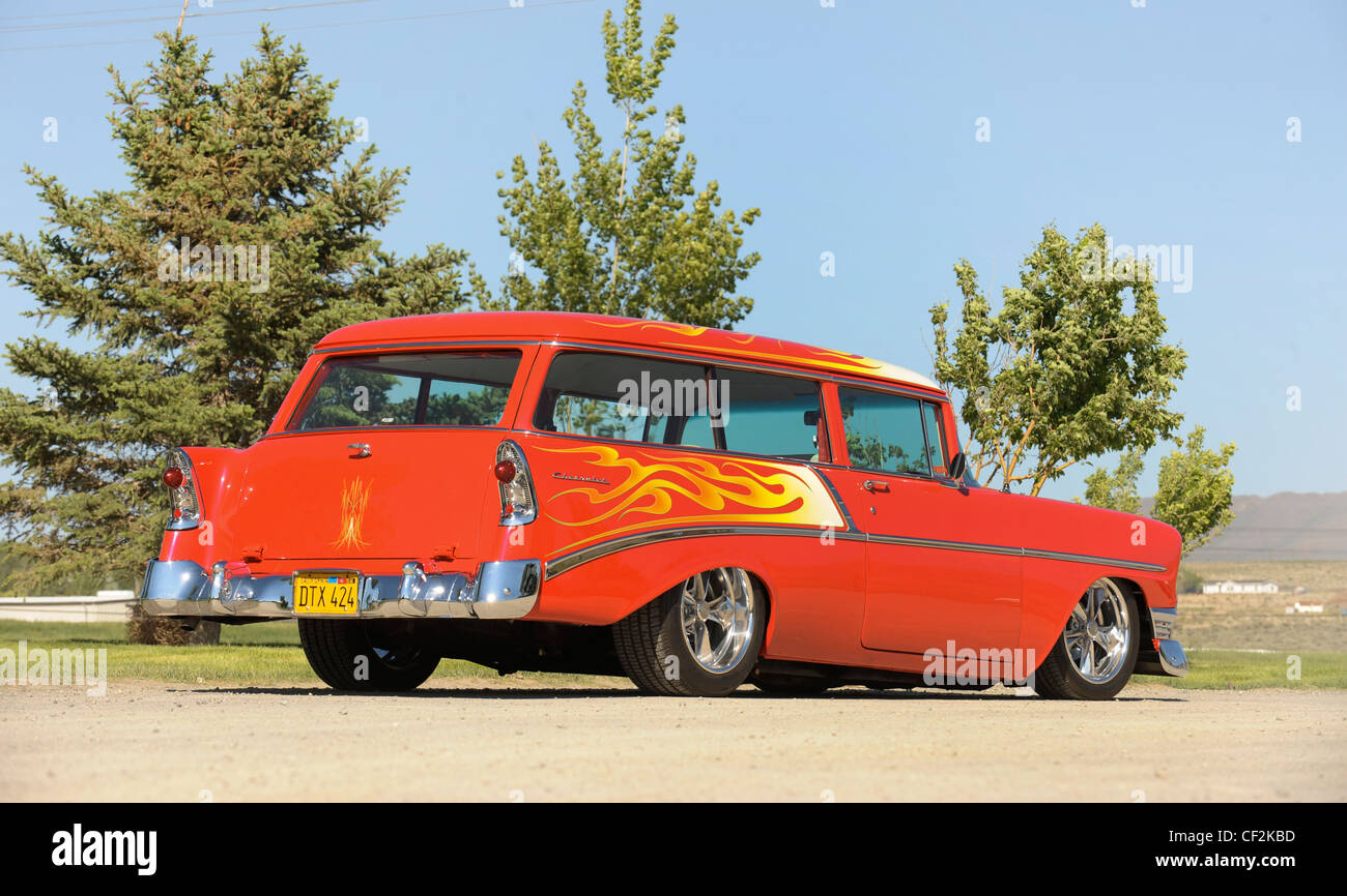 1956 Chevrolet Handyman Custom Stock Photo