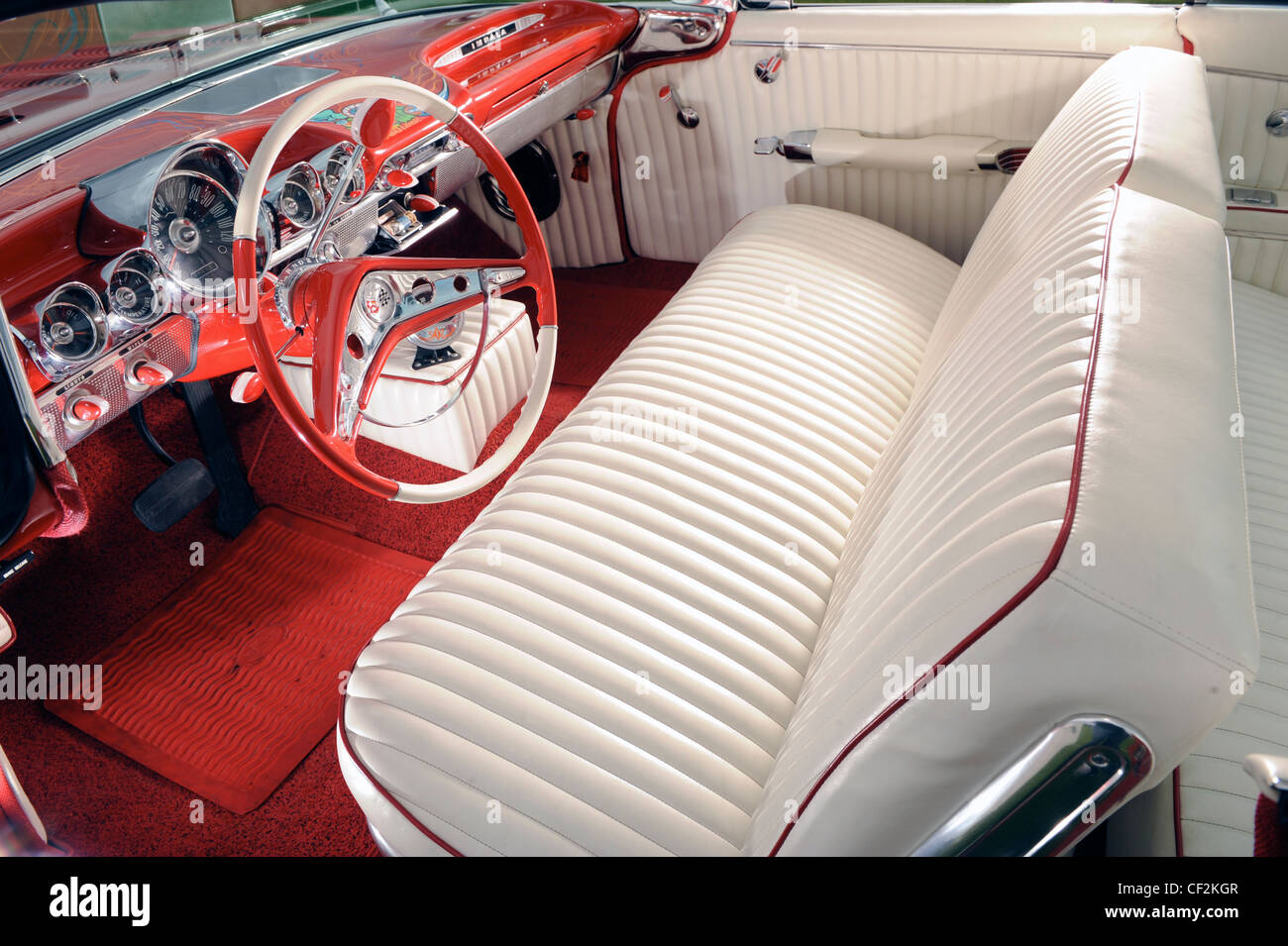 1959 Chevrolet Impala Bubble Top Stock Photo - Alamy