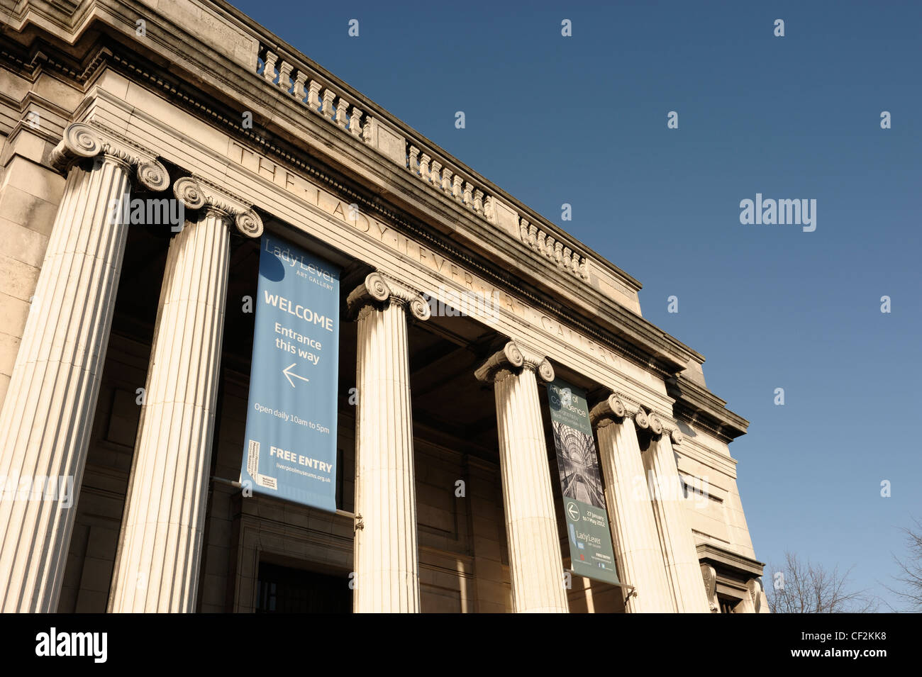 Lady Lever Art Gallery Port Sunlight Village Stock Photo