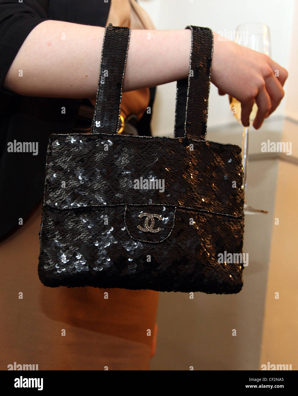 chanel holiday gift bag