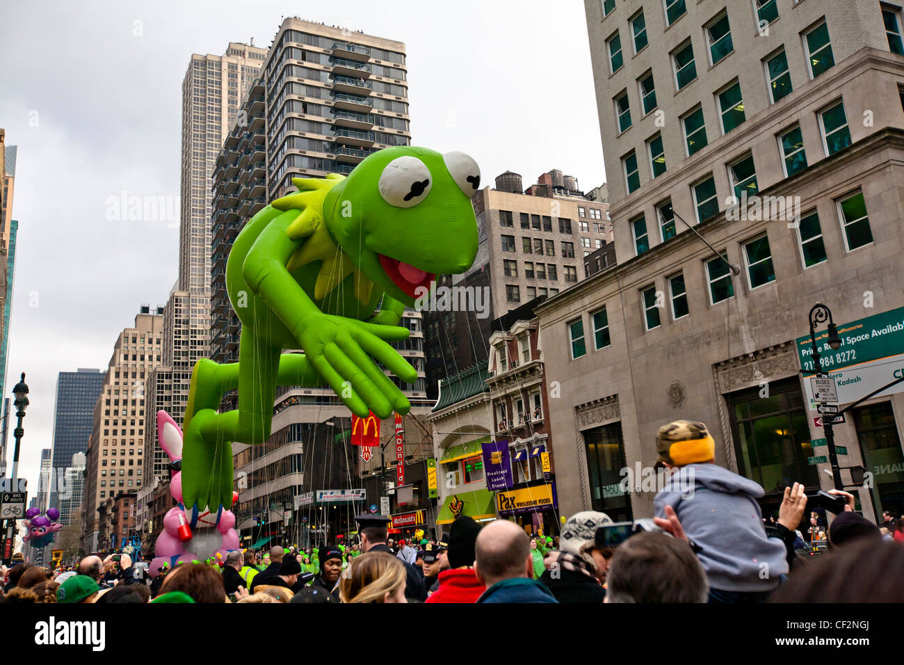 Thanksgiving Parade in New York City Stock Photo