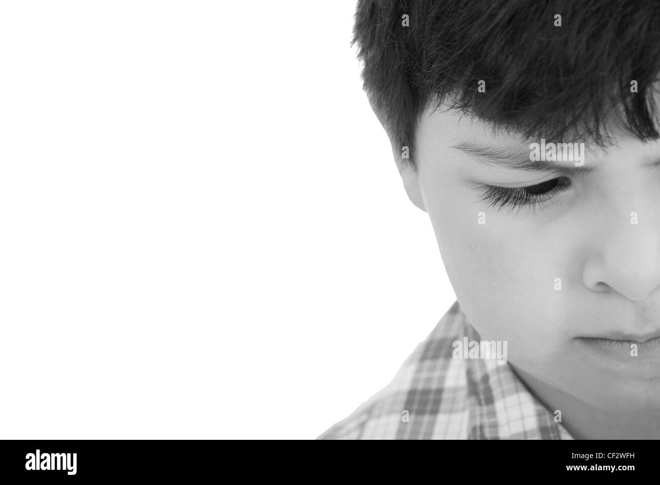 small and sad boy Stock Photo - Alamy.
