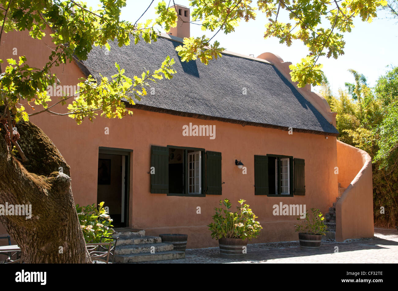 Manor House on the Spier Wine Estate Stellenbosch South Africa Stock Photo